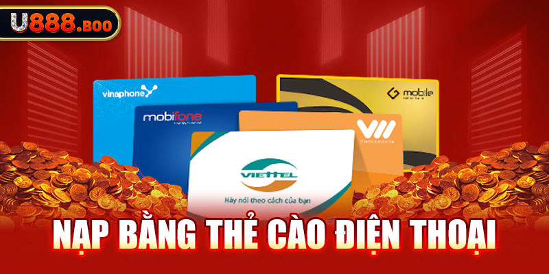 Nạp bằng thẻ cào điện thoại