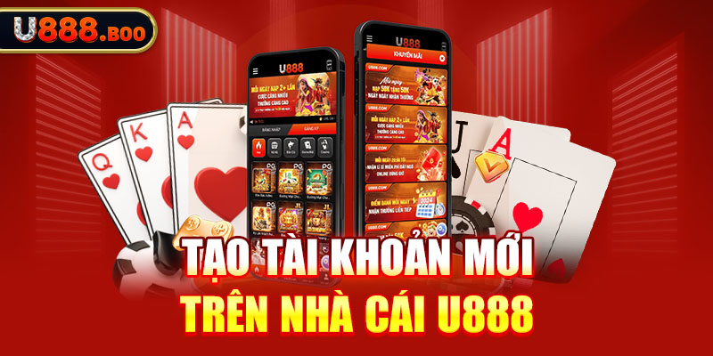 Tạo tài khoản mới trên nhà cái U888