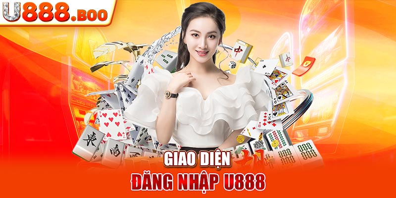 Giao diện đăng nhập U888